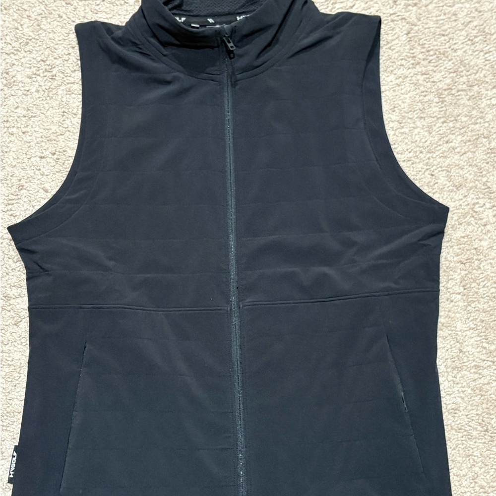 Black Under Armour Golf Vest